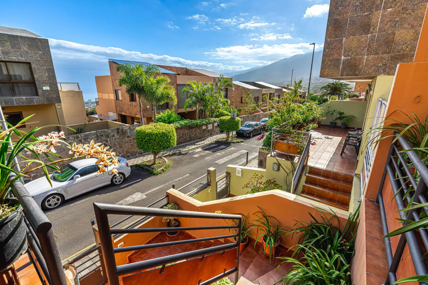 Exterior view of Detached homes for sale in Los Realejos  with Parquet flooring, Terrace and Storage room