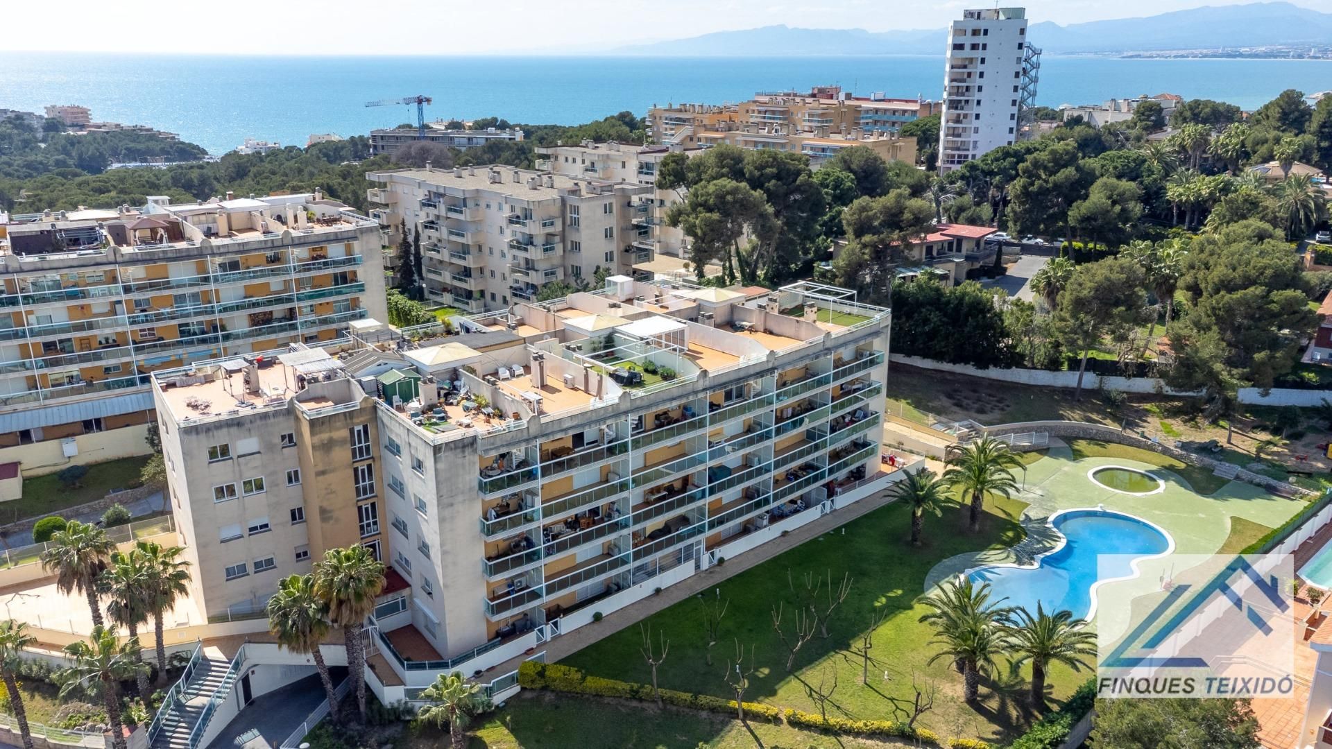 Exterior view of Flat for sale in Salou  with Air Conditioner, Terrace and Community pool