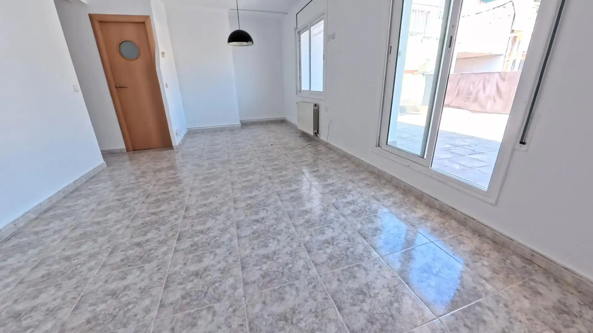 Sala de estar de Ático en venta en Barcelona con Calefacción, Terraza y Alarma
