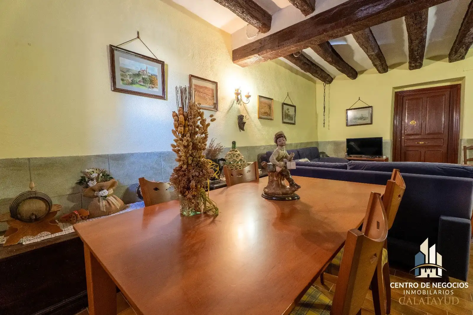 Comedor de Casa o chalet en venta en Munébrega con Jardín privado, Terraza y Amueblado