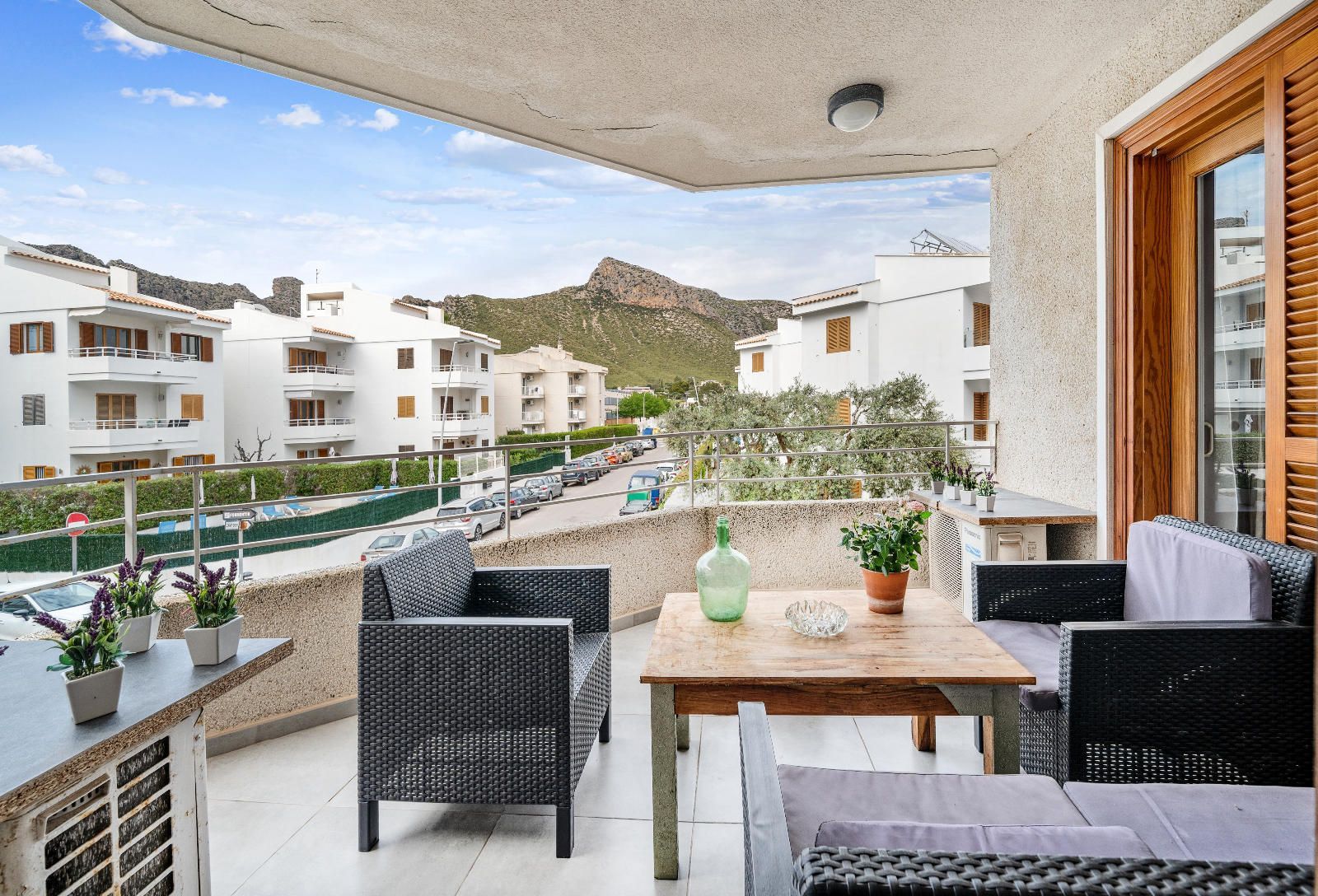 Vista exterior de Apartament en venda en Pollença amb Aire condicionat, Calefacció i Terrassa