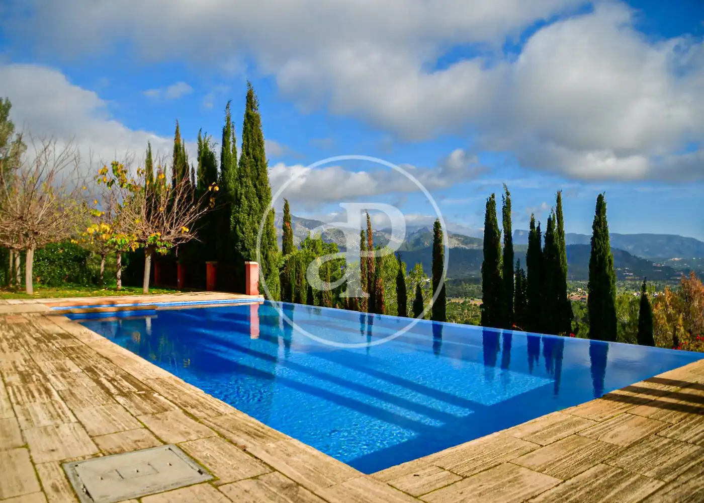 Piscina de Casa o chalet de alquiler en Esporles con Aire acondicionado, Calefacción y Jardín privado