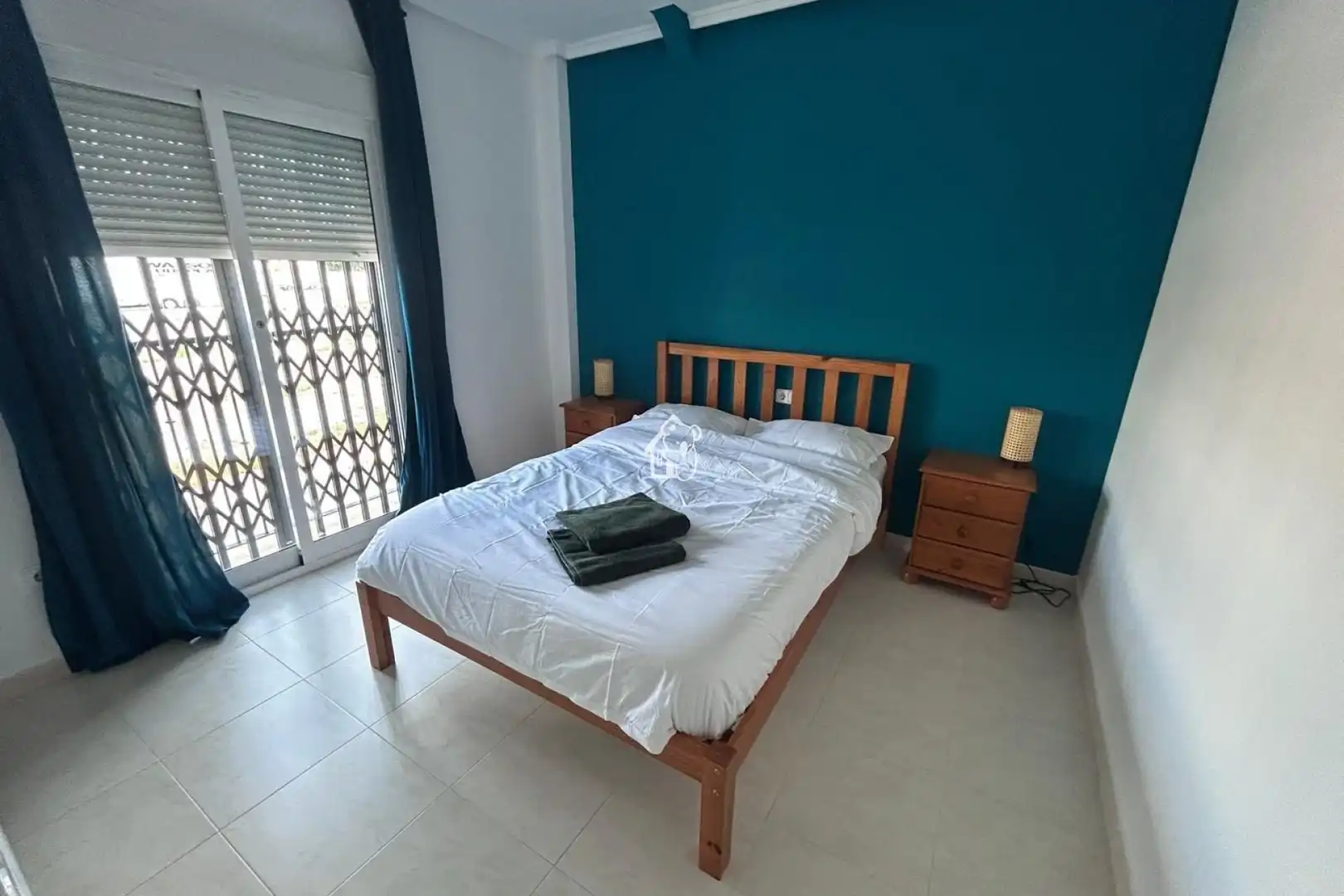 Habitación de Apartamento de alquiler en Rojales con Aire acondicionado, Terraza y Piscina