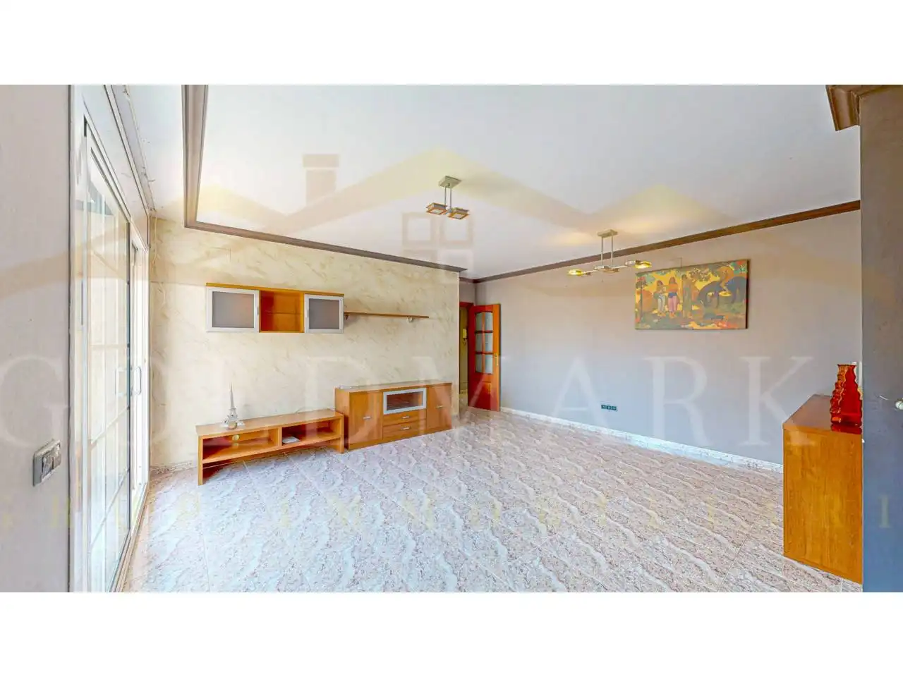 Living room of Flat for sale in Cubelles  with Air Conditioner, Heating and Terrace