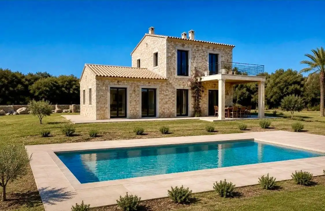Exterior view of Country homes for sale in Ses Salines  with Private garden, Terrace and Storage room