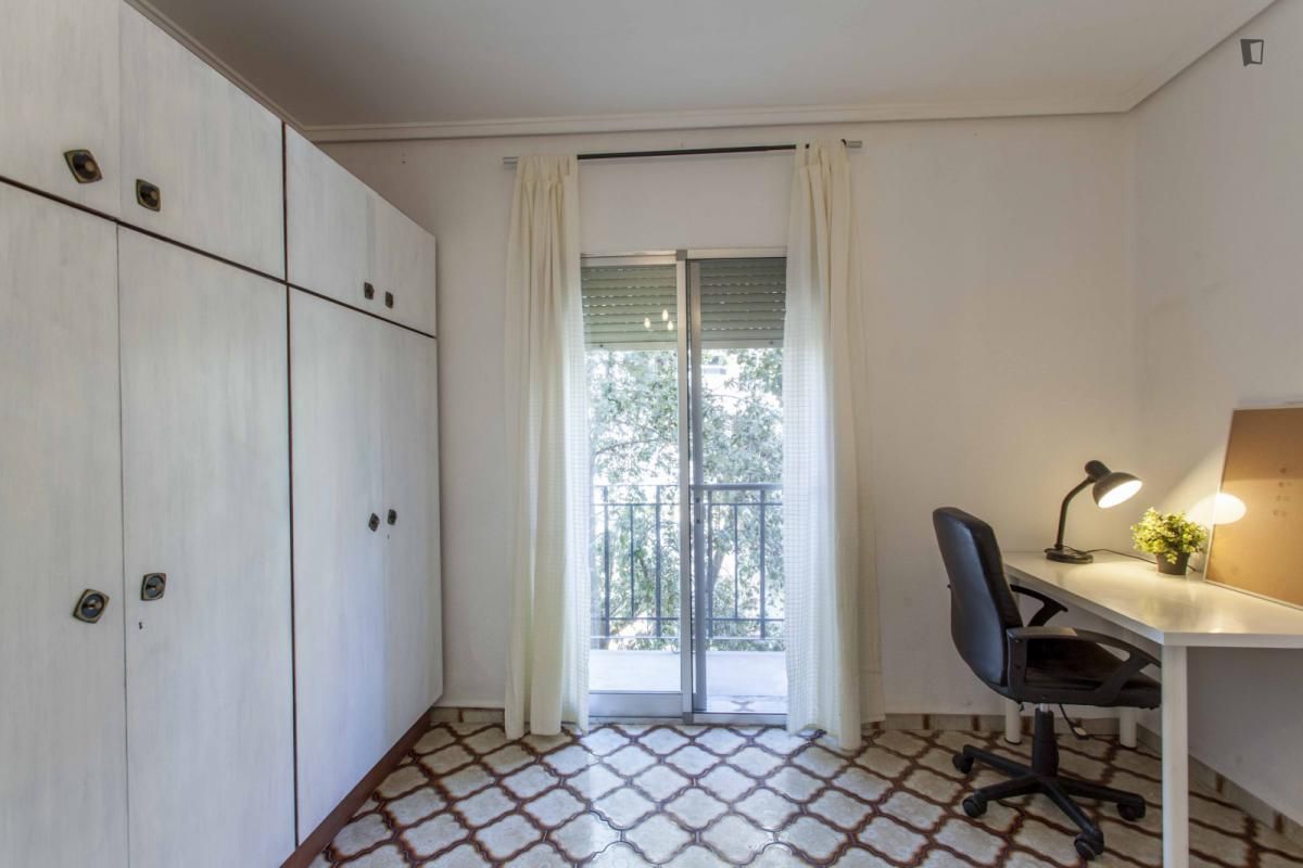 Bedroom of Apartment to rent in  Valencia Capital  with Air Conditioner, Furnished and Internet