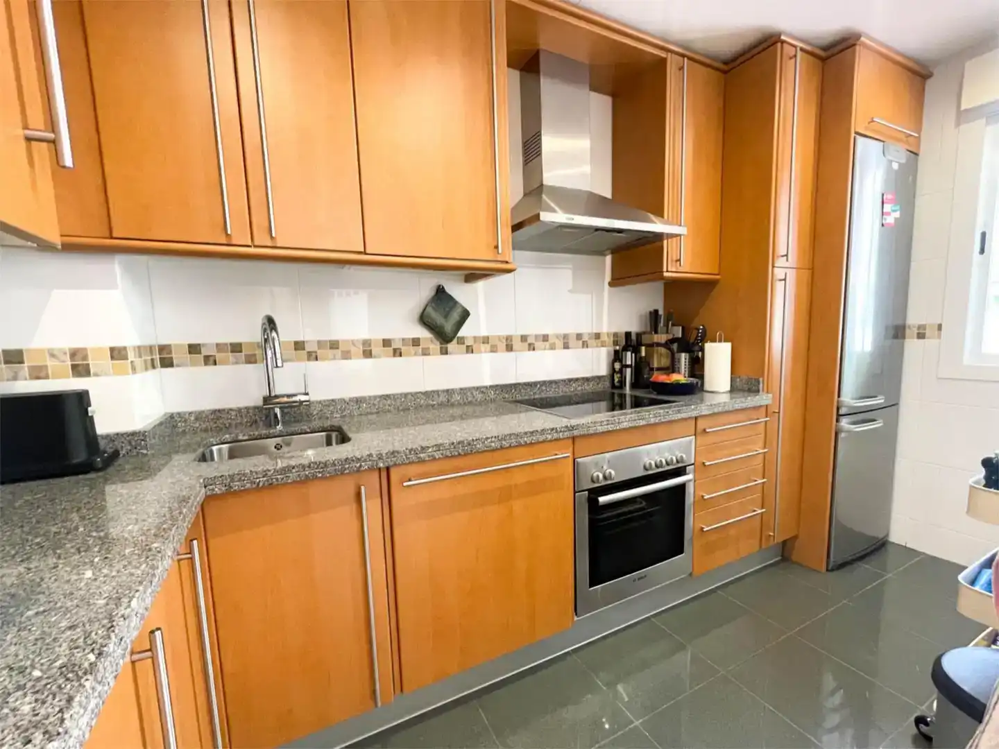 Cuina de Apartament en venda en Mijas amb Aire condicionat i Piscina