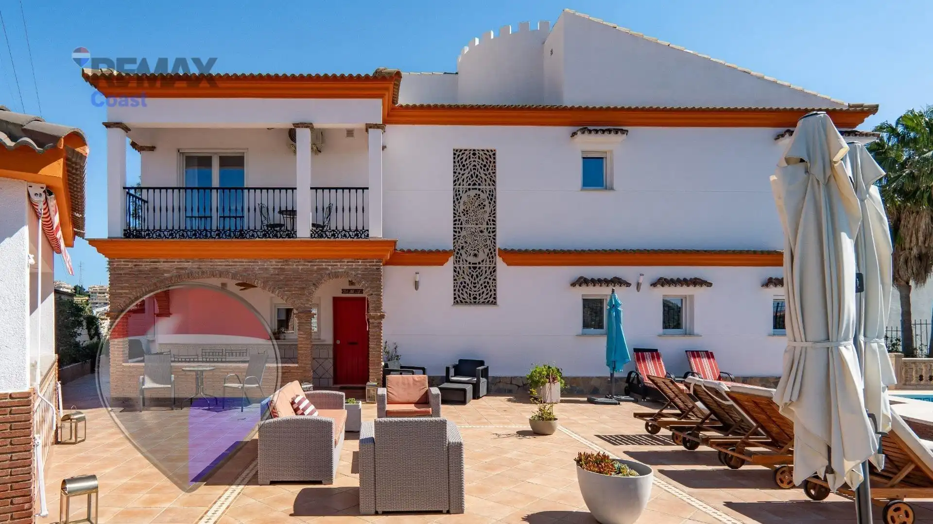 Vista exterior de Casa o chalet en venta en Rincón de la Victoria con Aire acondicionado, Calefacción y Jardín privado
