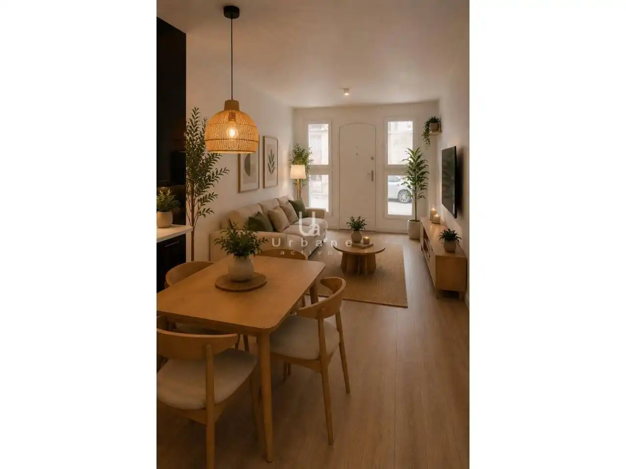 Sala de estar de Casa adosada en venta en Las Torres de Cotillas
