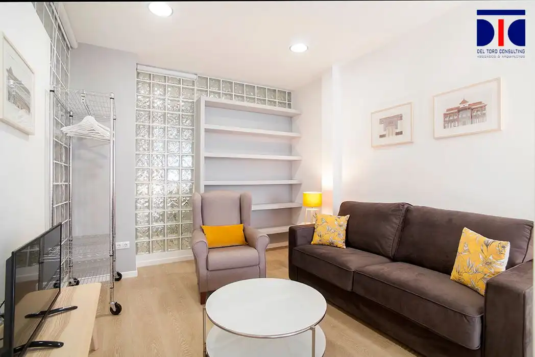 Wohnzimmer von Wohnung zur Miete in Sevilla mit Klimaanlage, Heizung und Parkett