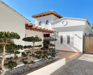 Exterior view of House or chalet for sale in Estepona  with Air Conditioner, Terrace and Swimming Pool