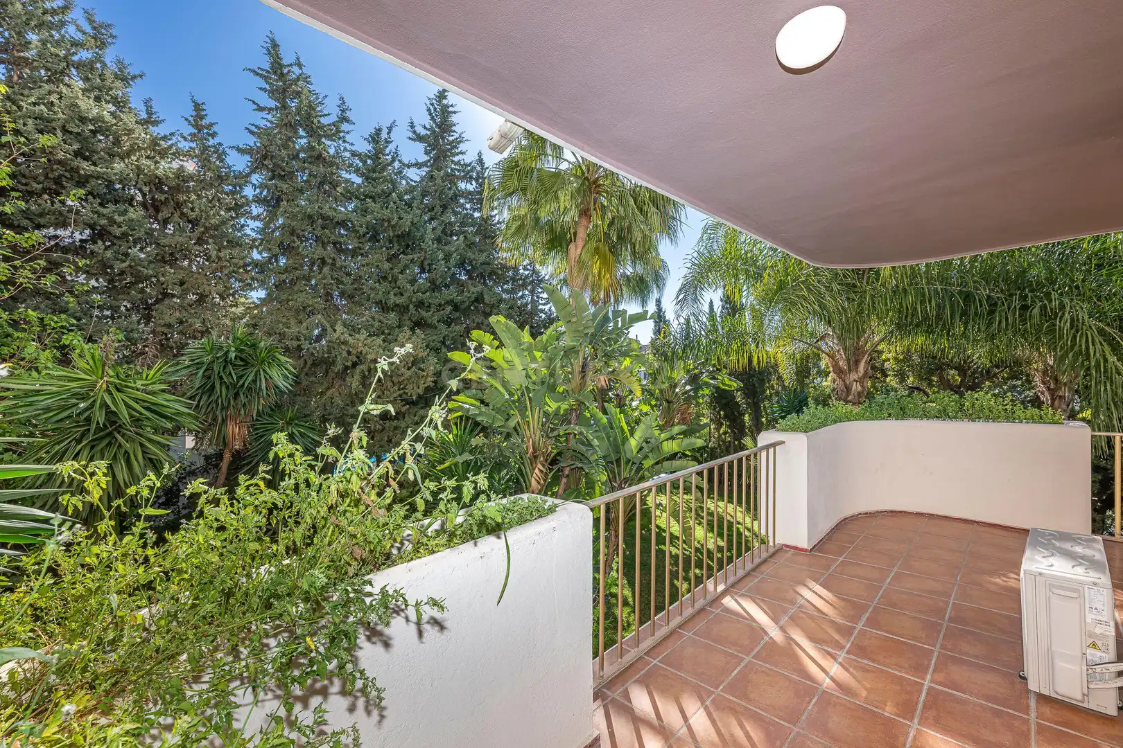 Jardín de Apartamento en venta en Marbella con Aire acondicionado, Trastero y Piscina