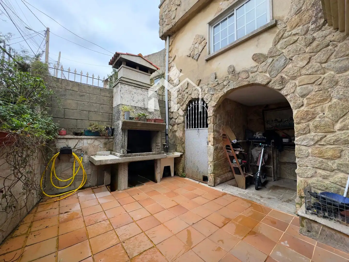 Terraza de Casa o chalet en venta en Moaña con Calefacción, Terraza y Amueblado