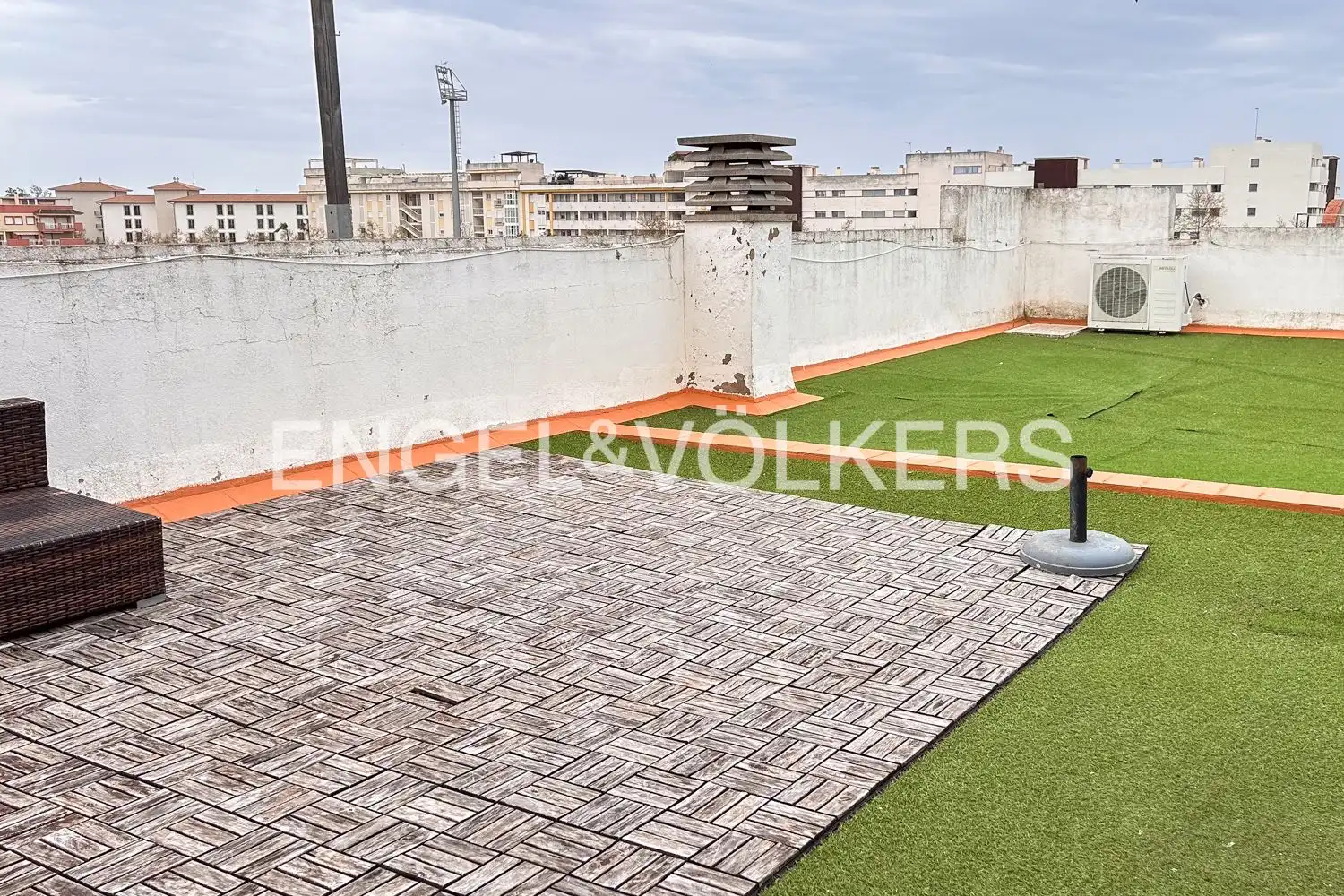 Terrasse von Wohnung zum Verkauf in Isla Cristina mit Klimaanlage, Heizung und Terrasse