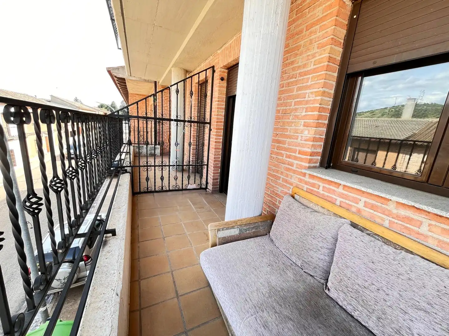 Terrasse von Wohnung zum Verkauf in Los Navalmorales mit Klimaanlage und Heizung