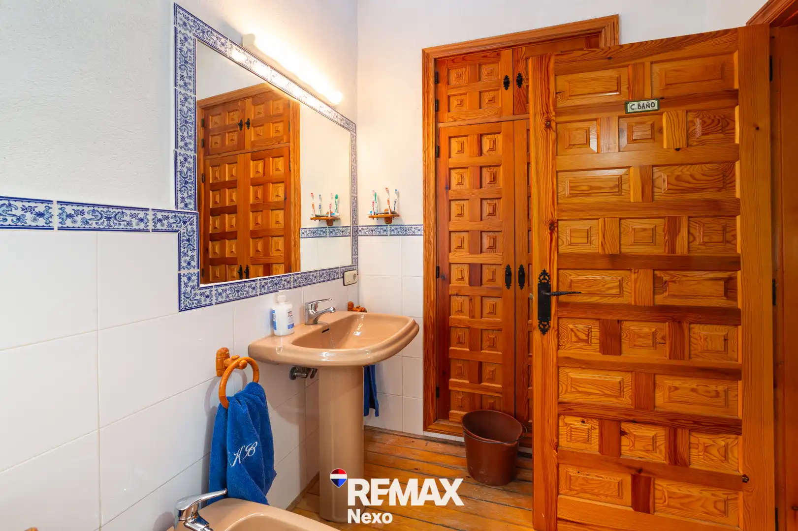 Baño de Casa adosada en venta en Torreiglesias con Aire acondicionado, Calefacción y Amueblado