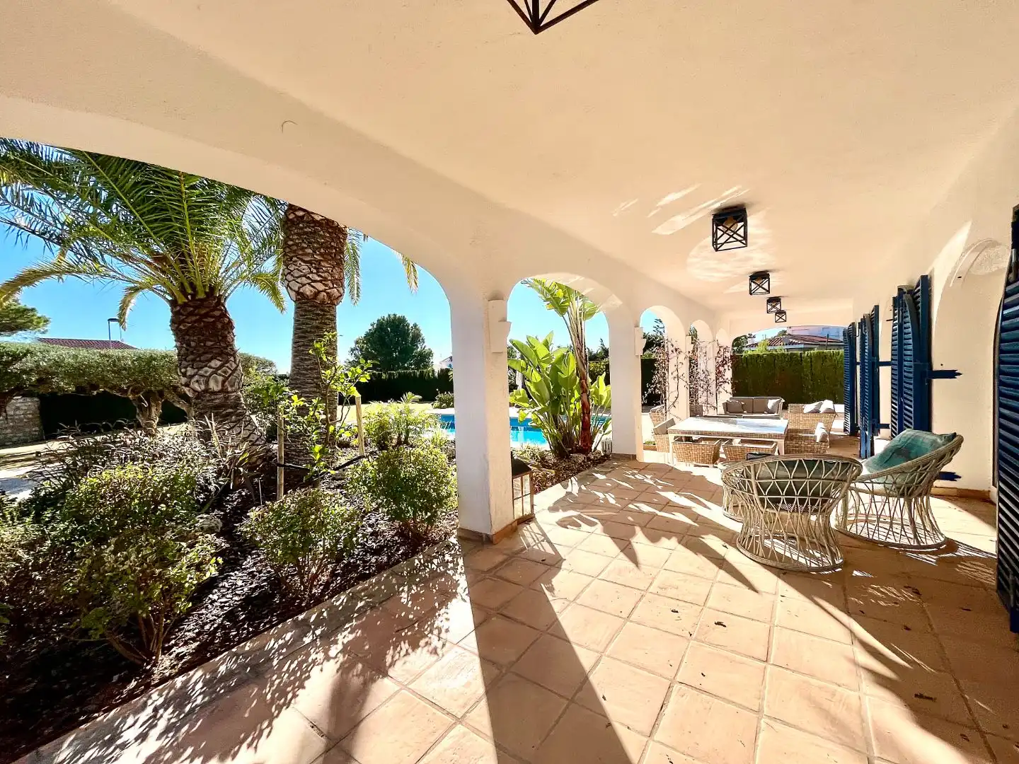 Terraza de Casa o chalet en venta en L'Ametlla de Mar  con Aire acondicionado, Terraza y Piscina