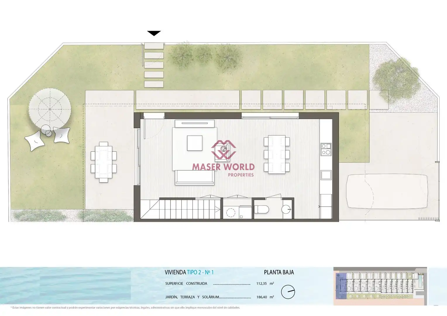 Maison jumelée avec piscine à vendre à Pilar de la Horadada ciudad, imagen 9
