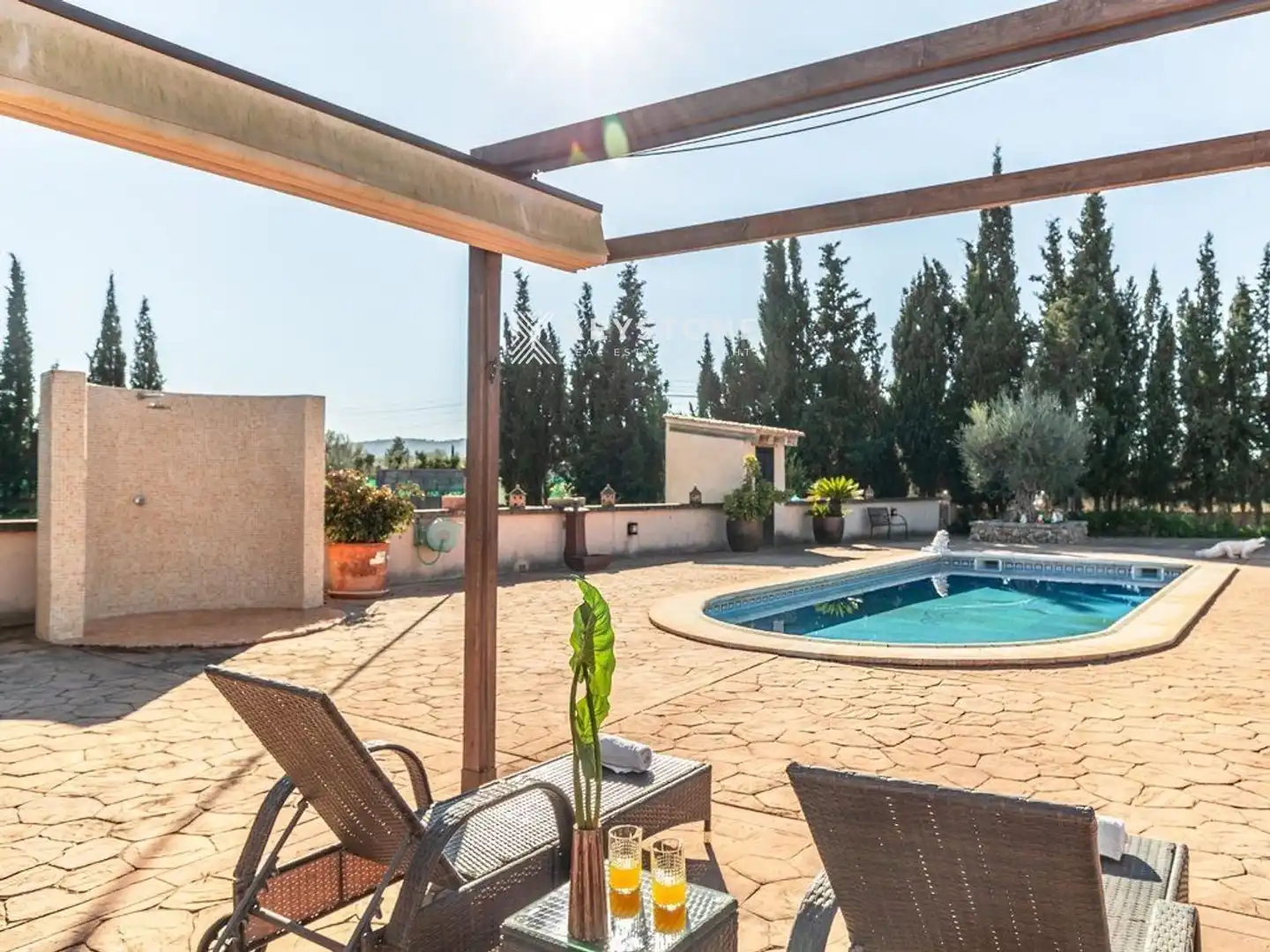 Jardín de Casa o chalet de alquiler en Sencelles con Aire acondicionado, Terraza y Trastero