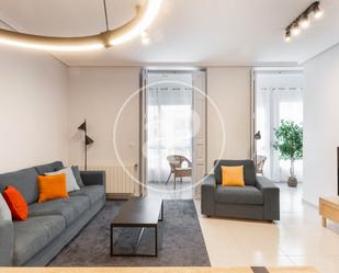 Living room of Flat to rent in  Valencia Capital  with Air Conditioner, Heating and Furnished