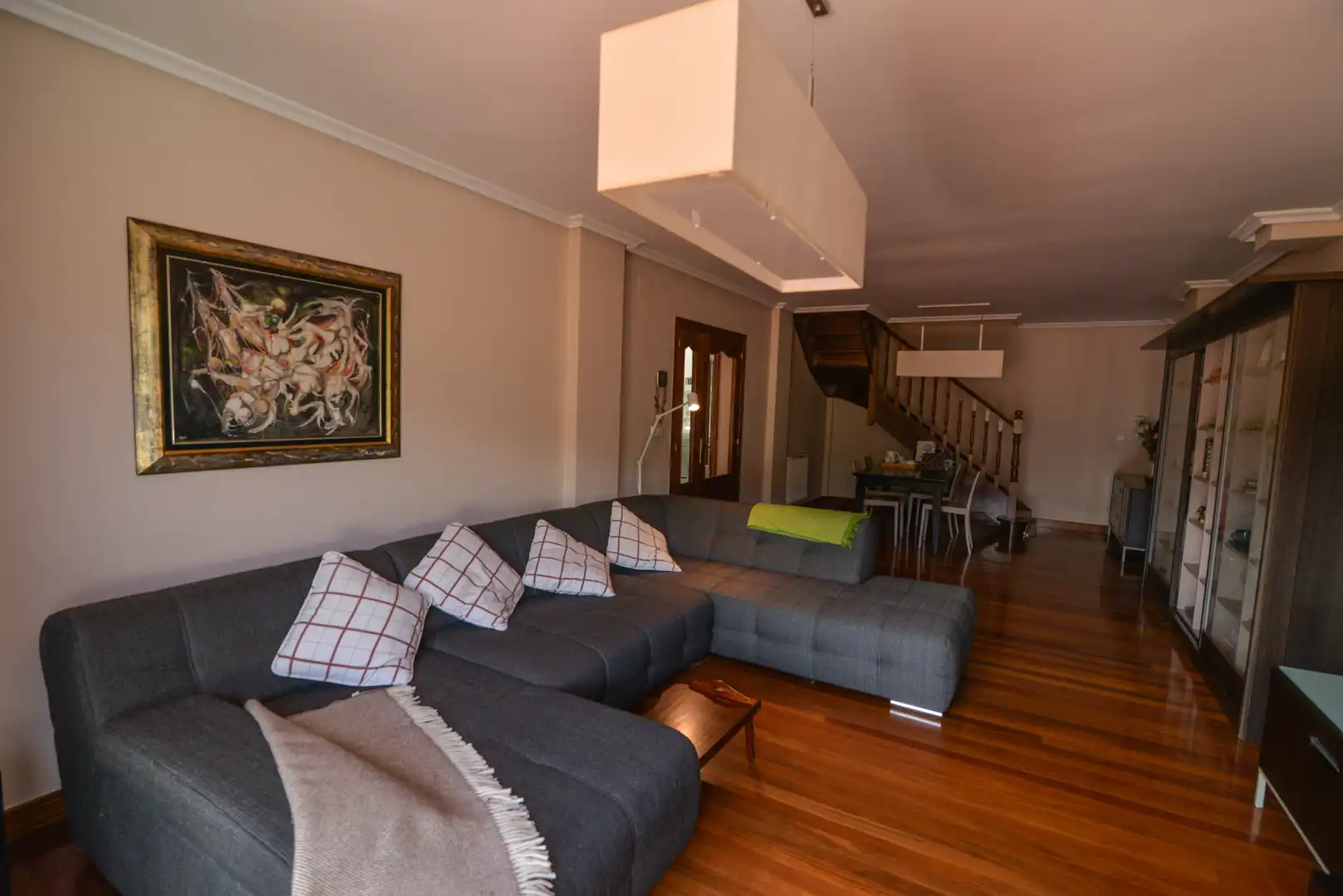 Sala de estar de Casa adosada de alquiler en Plentzia, Bizkaia