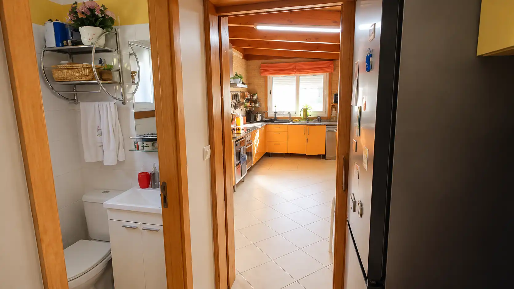 Cuina de Casa o xalet en venda en Cotobade amb Aire condicionat, Calefacció i Jardí privat