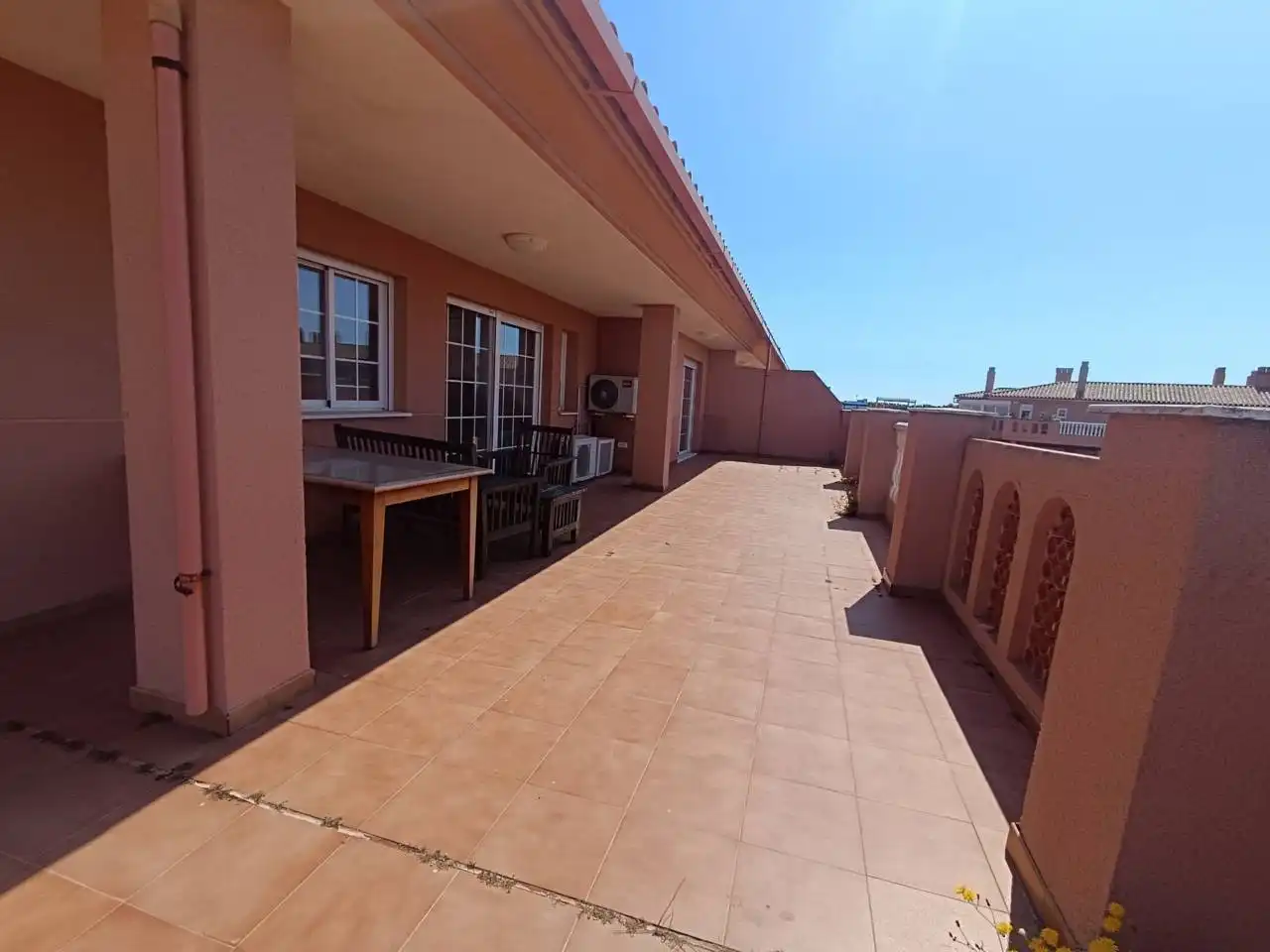 Terrasse von Dachboden zum Verkauf in El Ejido mit Klimaanlage, Heizung und Terrasse