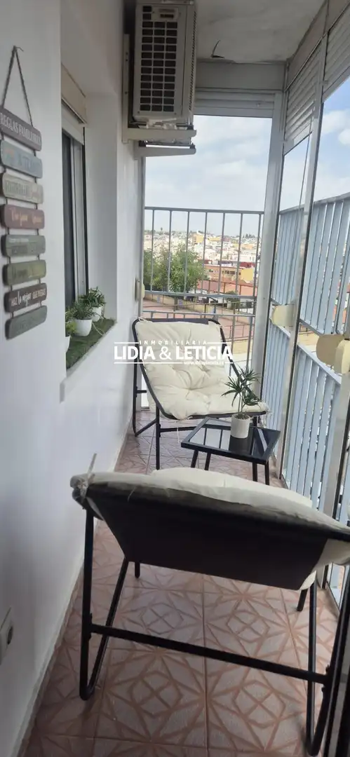 Terraza de Piso en venta en Alcalá de Guadaira con Calefacción, Jardín privado y Terraza