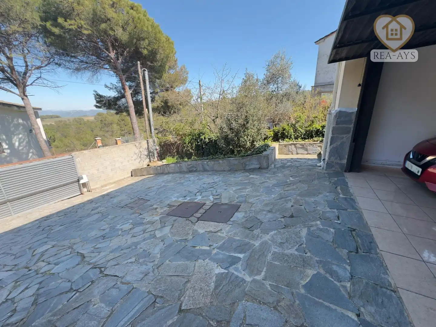 Terrassa de Casa o xalet en venda en Mediona amb Calefacció, Jardí privat i Terrassa