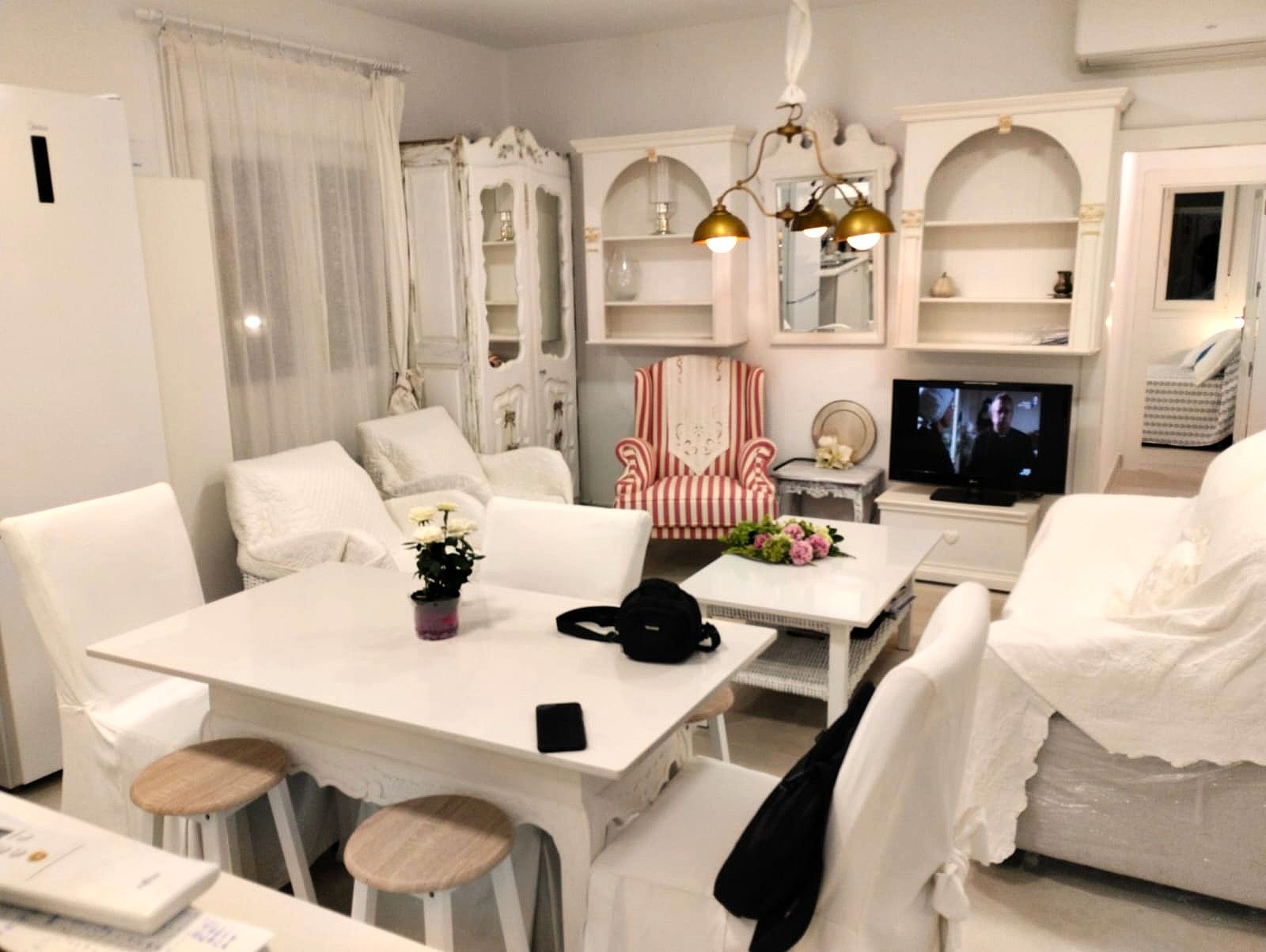 Sala d'estar de Pis en venda en  Valencia Capital amb Aire condicionat, Moblat i Forn