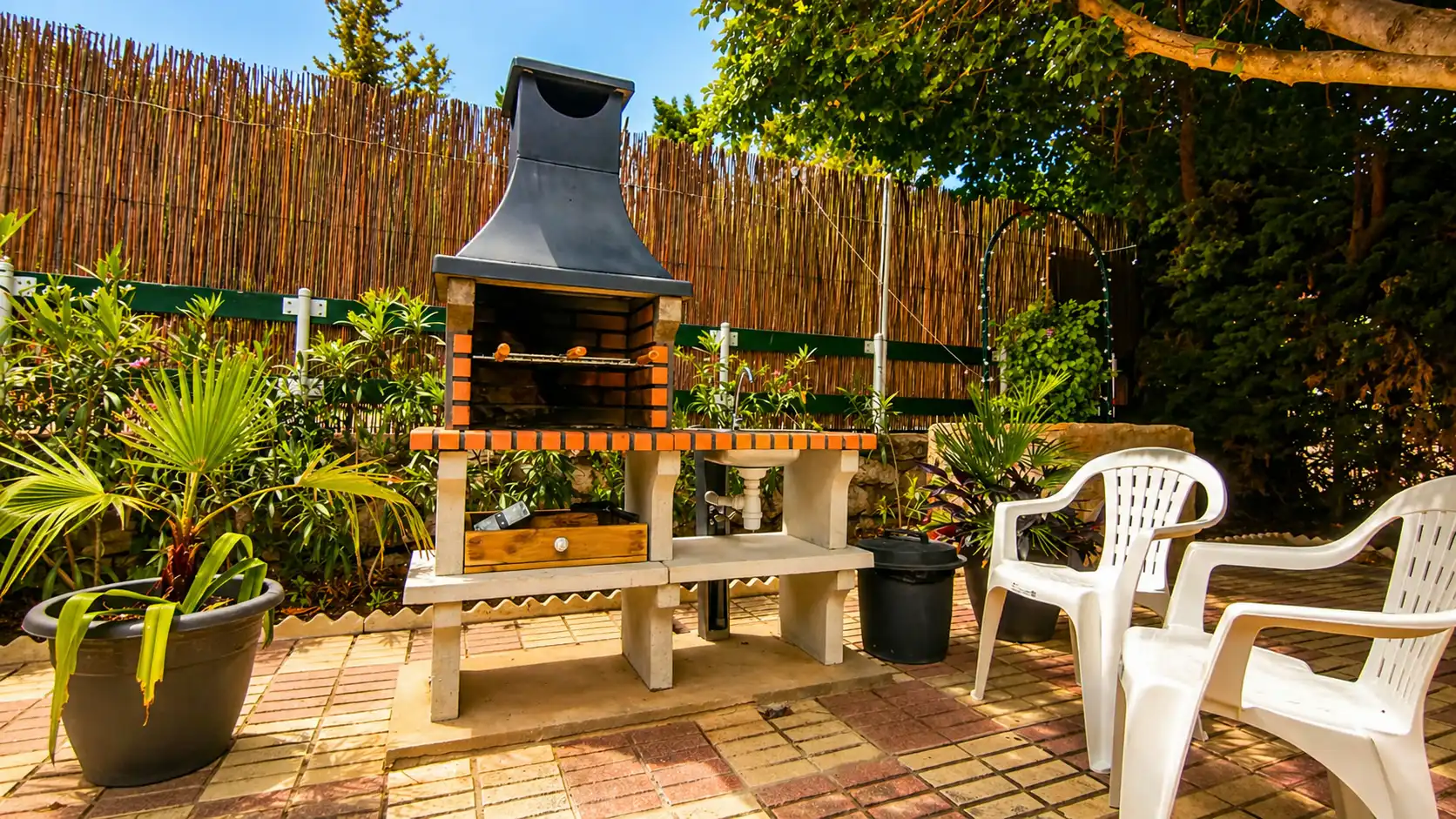 Terrassa de Casa adosada de lloguer en El Campello amb Aire condicionat, Calefacció i Jardí privat