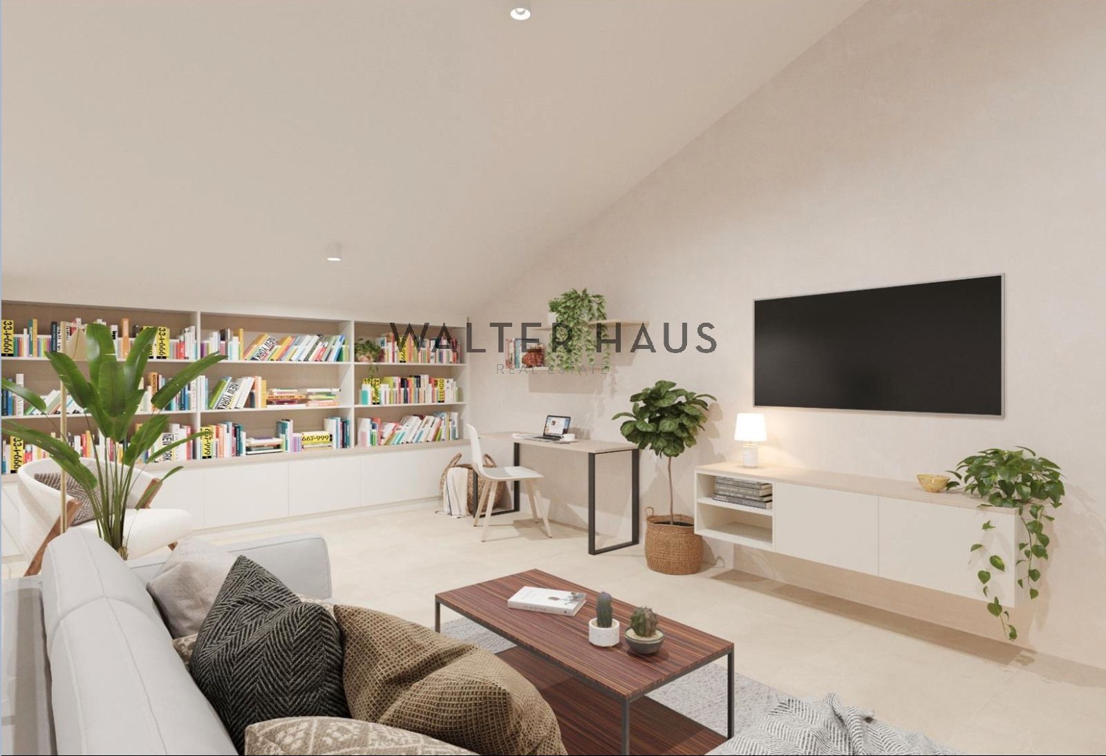 Sala d'estar de Loft en venda en  Madrid Capital amb Aire condicionat, Calefacció i Terrassa