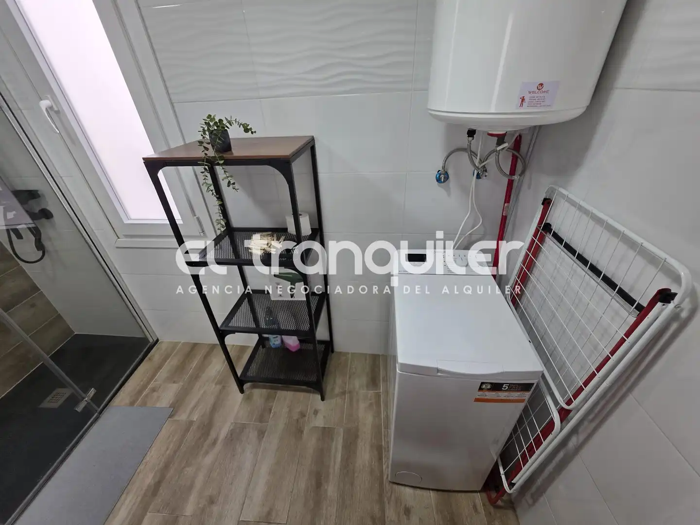 Küche von Wohnung zur Miete in Madrid mit Klimaanlage, Möbliert und Waschmaschine