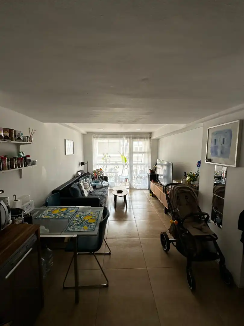 Sala de estar de Dúplex en venta en  Palma de Mallorca con Amueblado y Piscina comunitaria