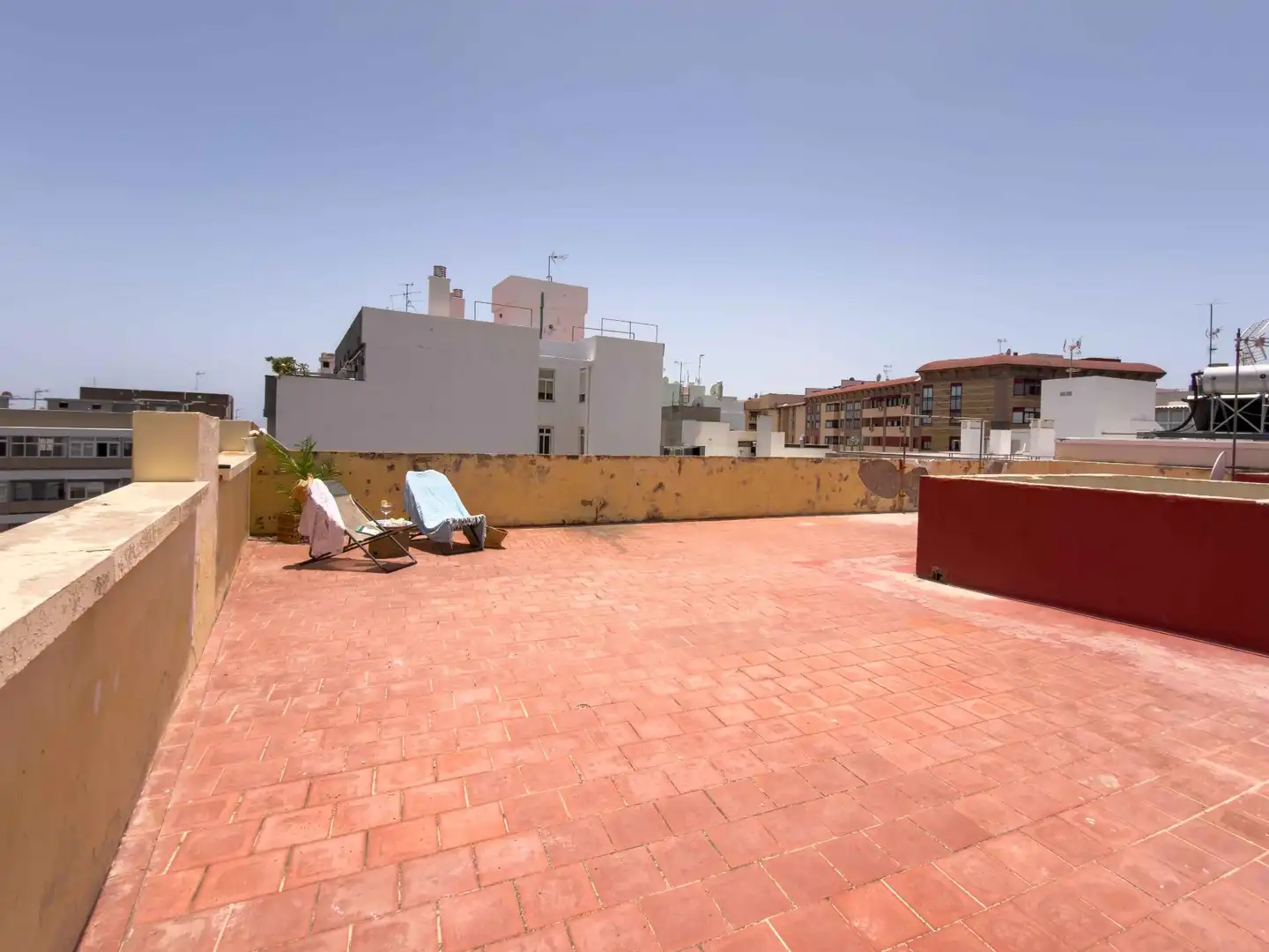 Terrasse von Wohnung zum Verkauf in Santa Cruz de Tenerife mit Klimaanlage und Möbliert