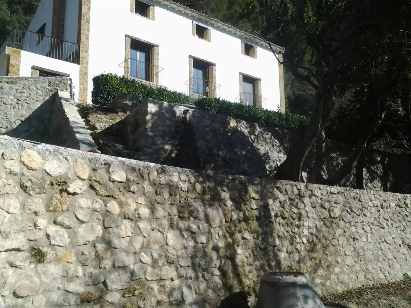 Vista exterior de Casa o chalet en venta en Castril con Calefacción, Jardín privado y Parquet