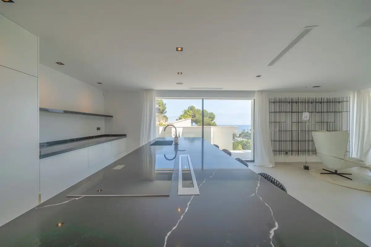 Cocina de Casa adosada en venta en Jávea / Xàbia con Aire acondicionado, Calefacción y Terraza