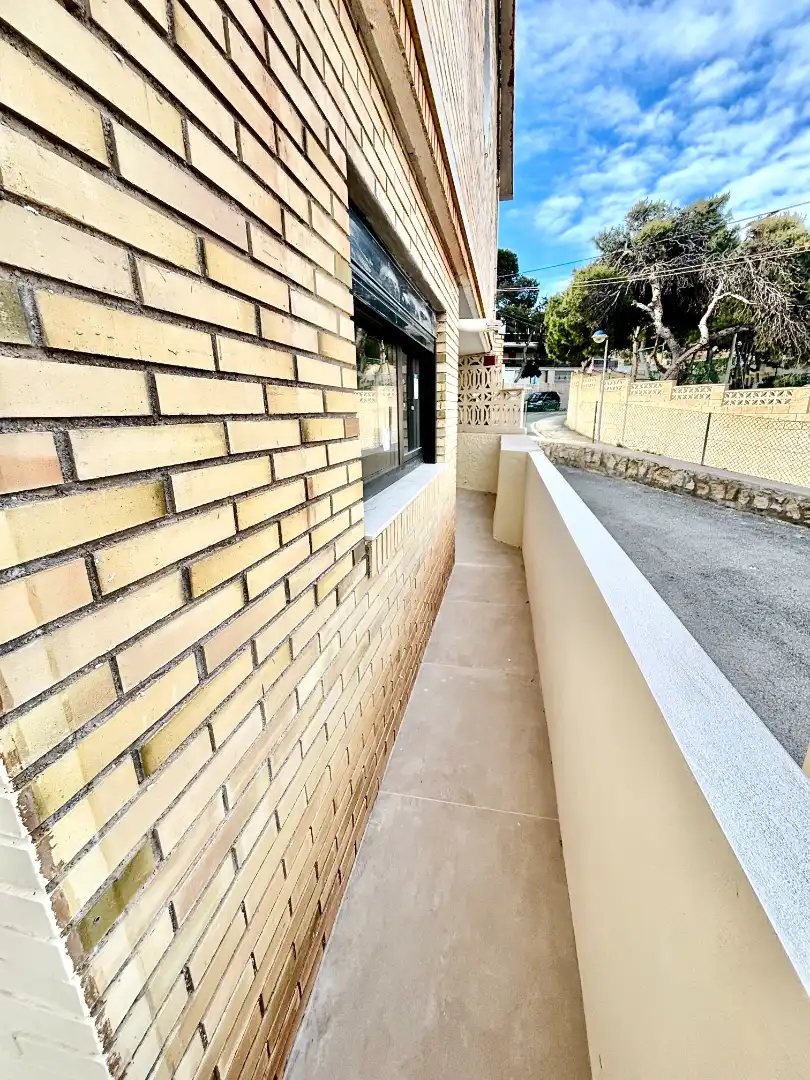 Exterior view of Houses for sale in Alicante / Alacant  with Heating, Private garden and Terrace