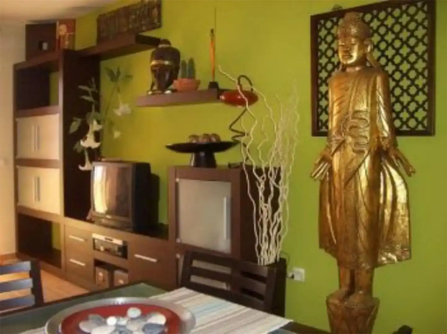 Wohnzimmer von Wohnungen zur Miete in Alcalà de Xivert mit Privatgarten, Abstellraum und Schwimmbad
