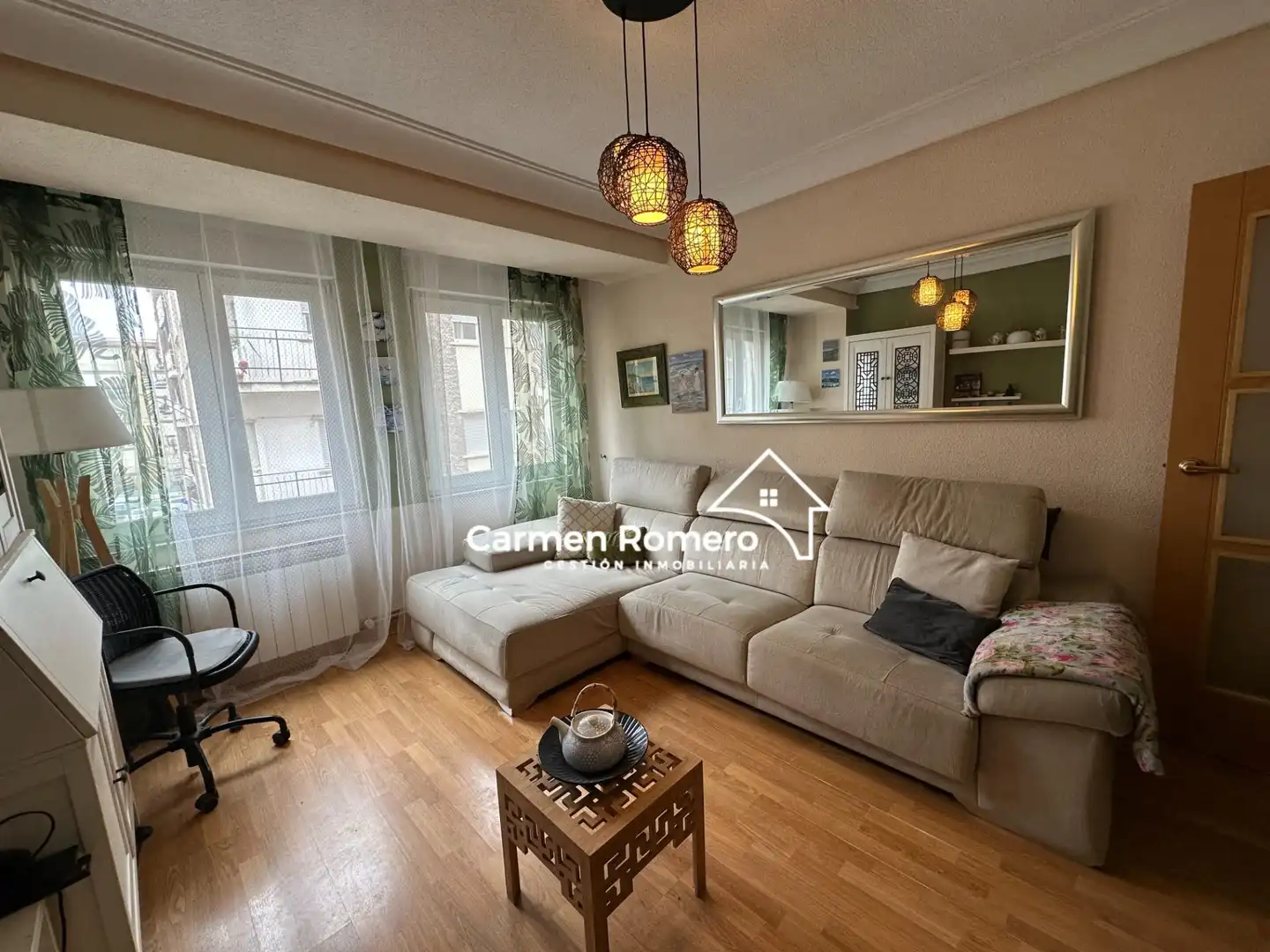 Sala de estar de Piso en venta en Salamanca con Calefacción y Balcón