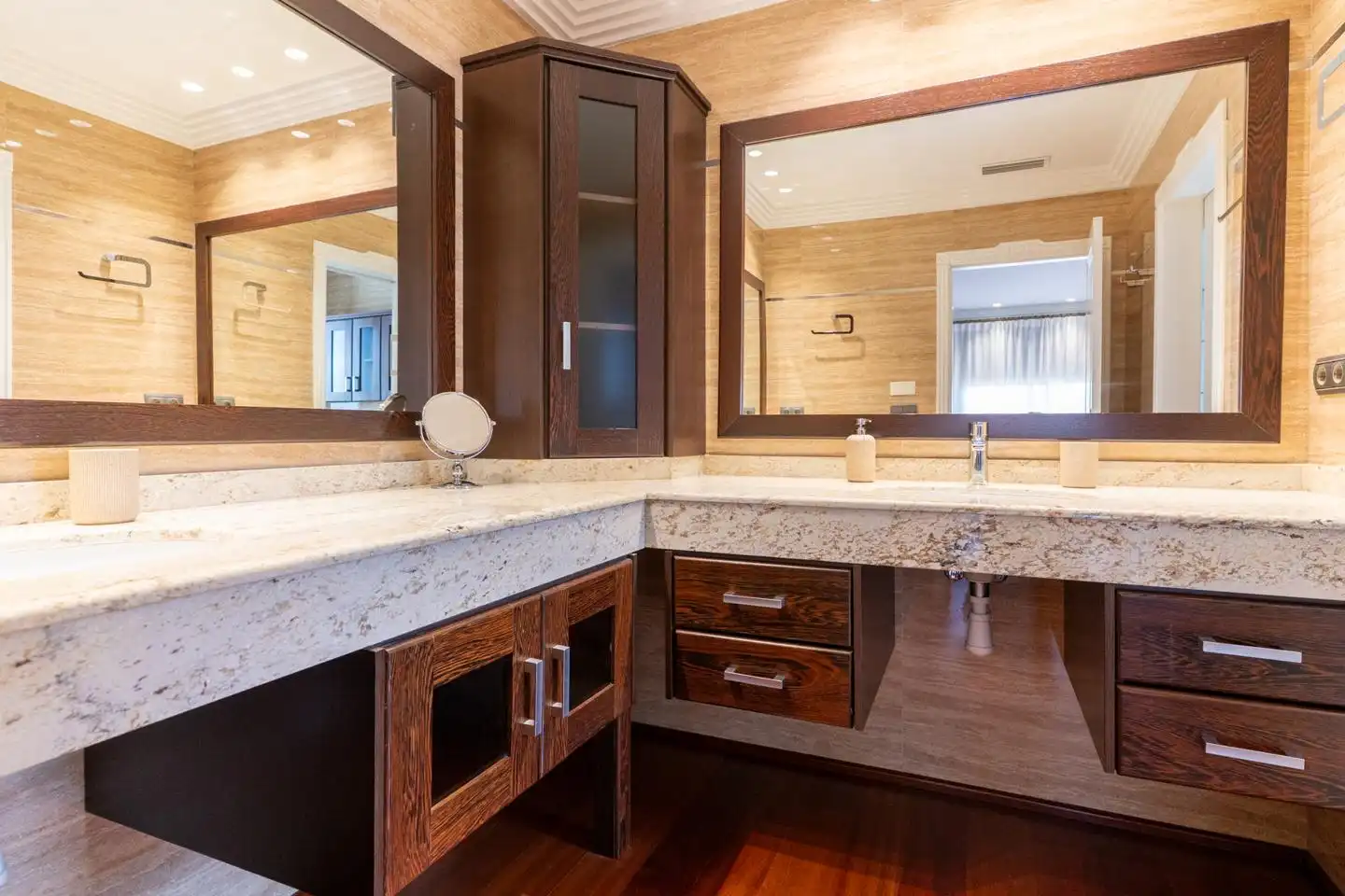Baño de Casa o chalet en venta en Elche / Elx con Aire acondicionado, Jardín privado y Parquet