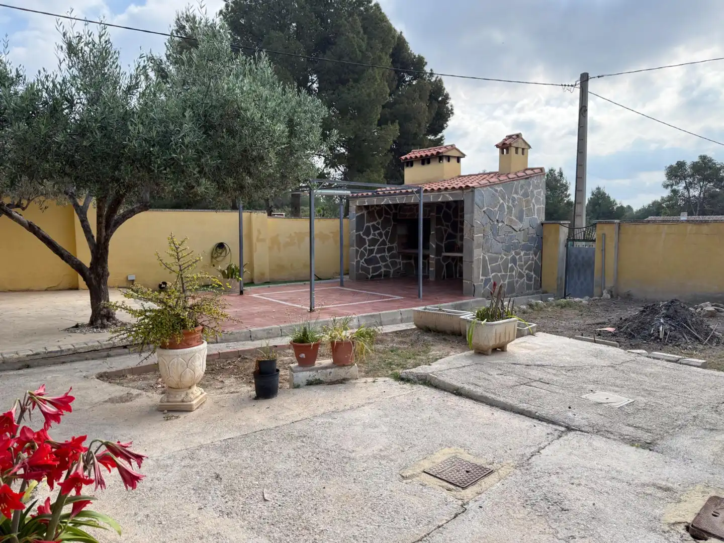 Terrassa de Casa o xalet en venda en Pedralba amb Aire condicionat, Jardí privat i Traster