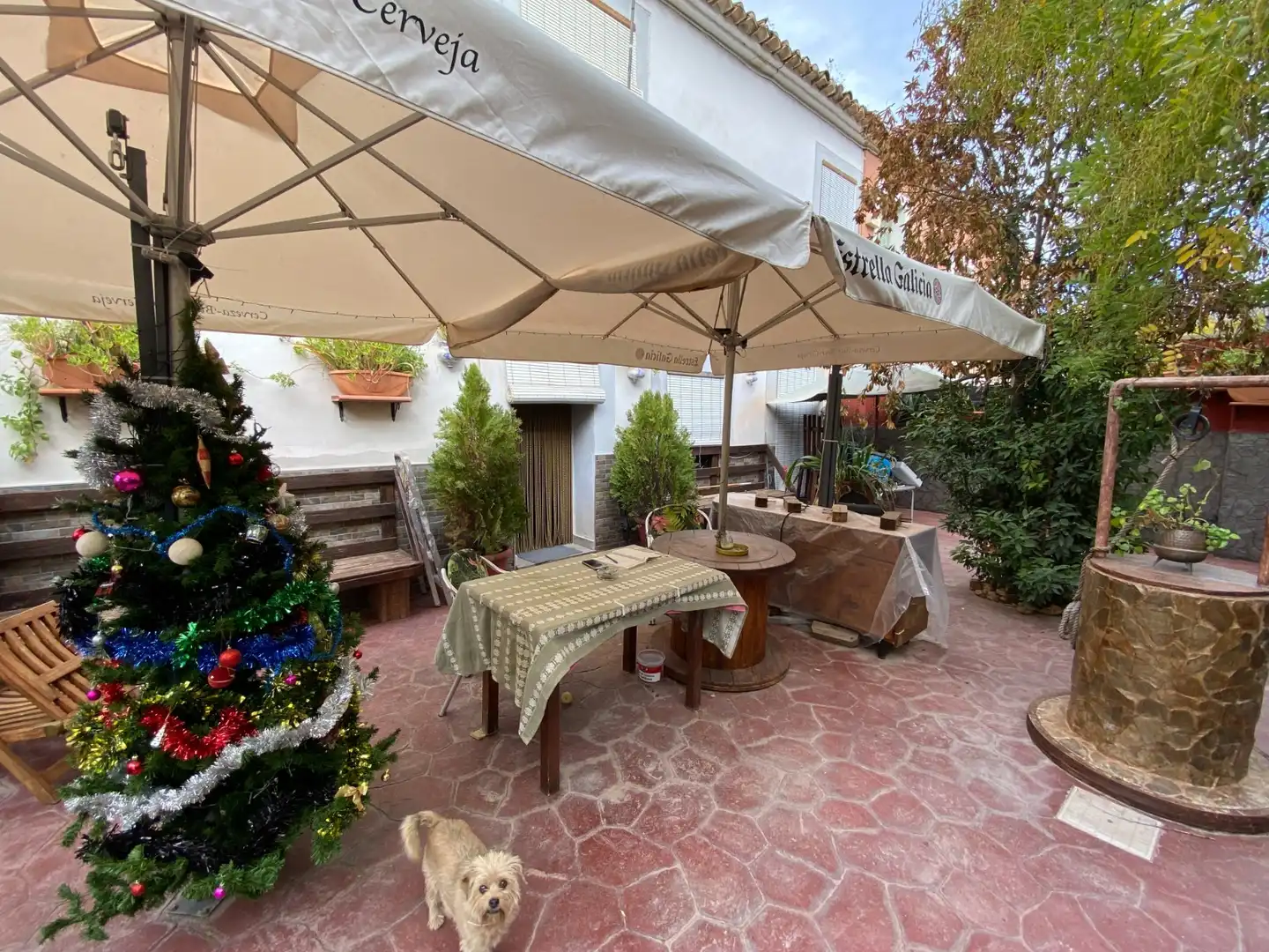 Terrasse von Haus oder Chalet zum Verkauf in Sax mit Klimaanlage und Terrasse