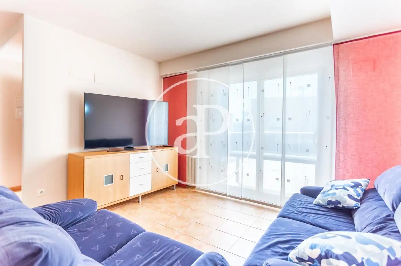 Sala de estar de Piso en venta en Cullera con Aire acondicionado, Calefacción y Jardín privado