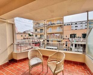 Terrace of Flat for sale in  Palma de Mallorca  with Air Conditioner, Heating and Storage room