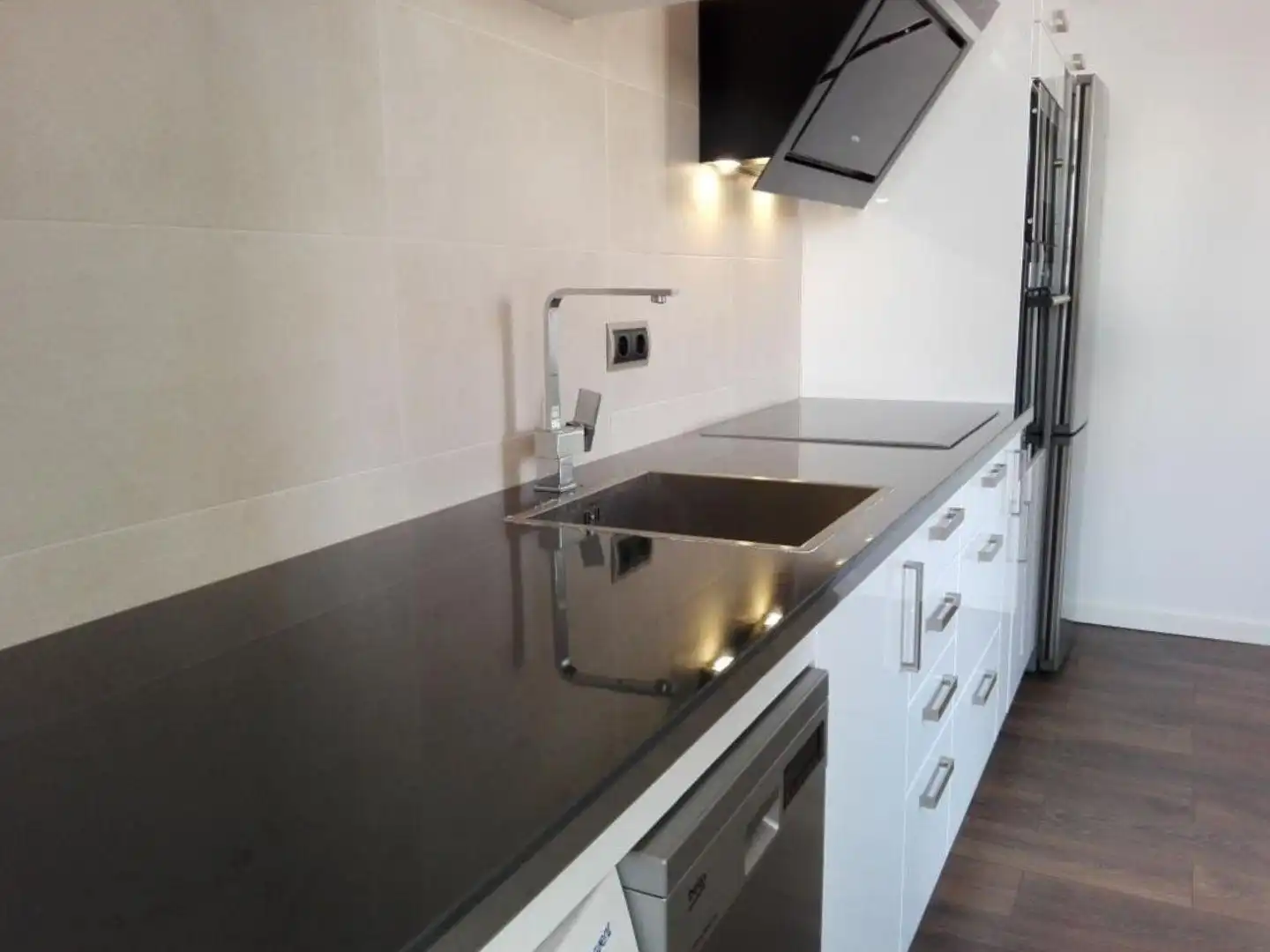 Kitchen of Attic for sale in Barcelona  with Air Conditioner and Terrace