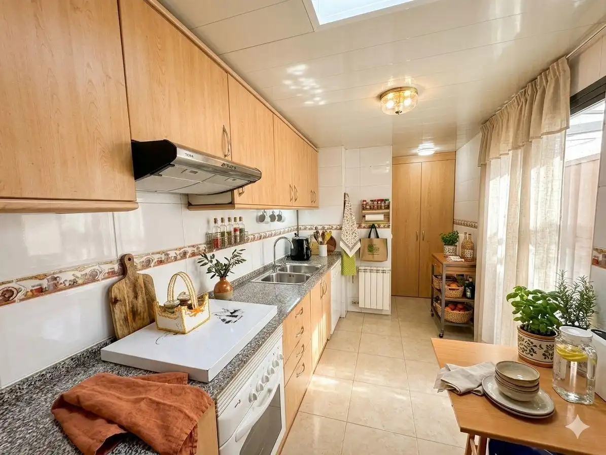 Kitchen of Flat for sale in Vilafranca del Penedès  with Heating and Balcony