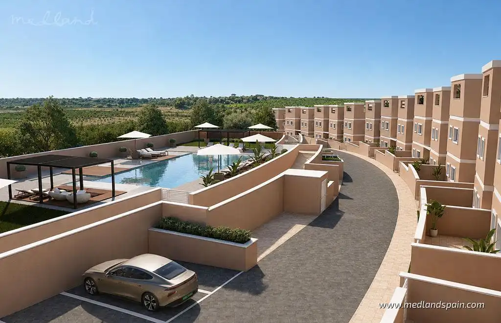 Terraza de Apartamento en venta en Pilar de la Horadada con Terraza y Piscina comunitaria