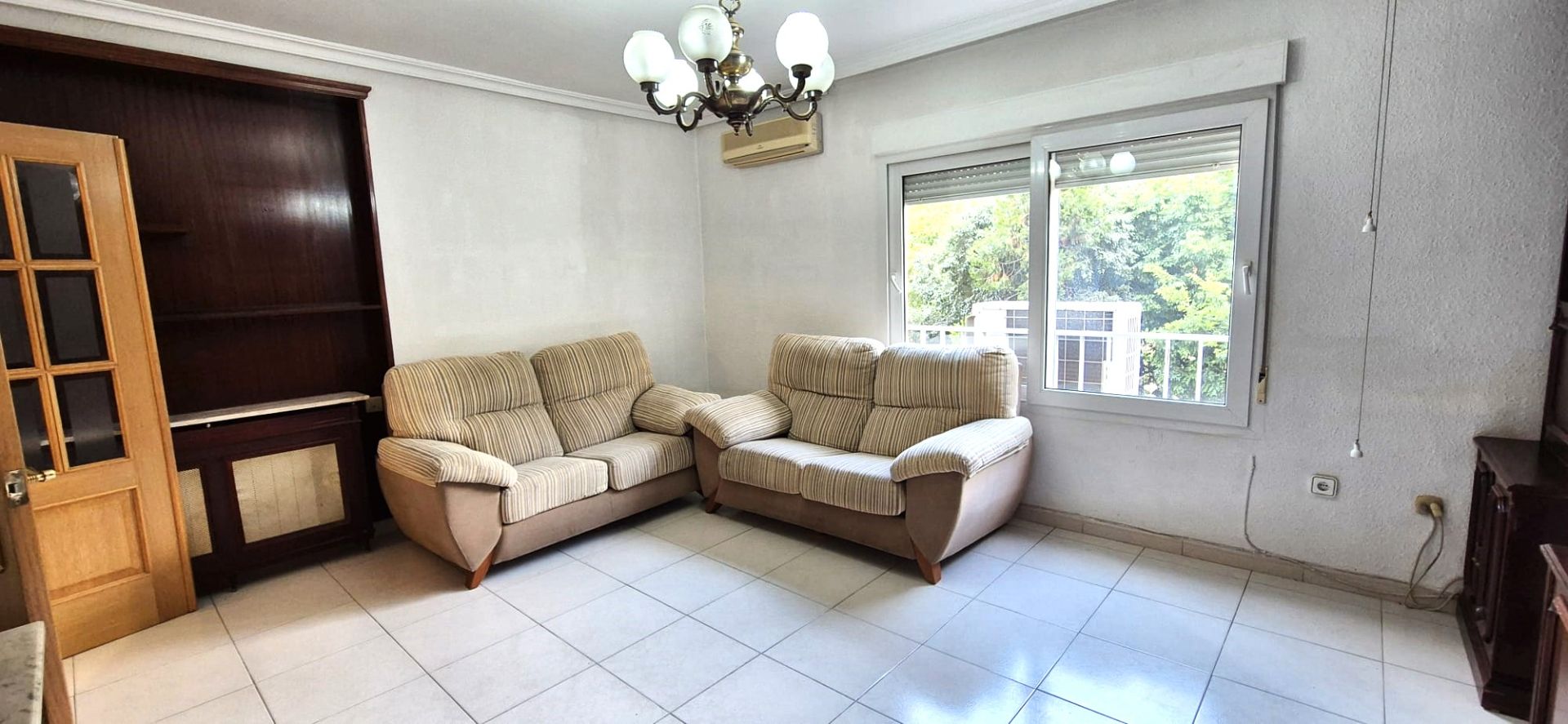Living room of Flat for sale in Badajoz Capital  with Air Conditioner and Heating