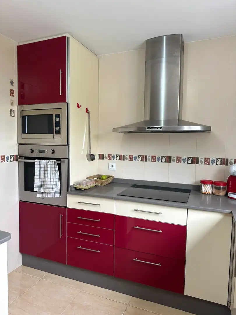 Cocina de Casa o chalet en venta en Ontinyent con Aire acondicionado, Calefacción y Jardín privado